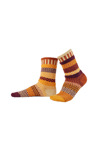Solmate | Crew Socks - Pumpkin Pie
