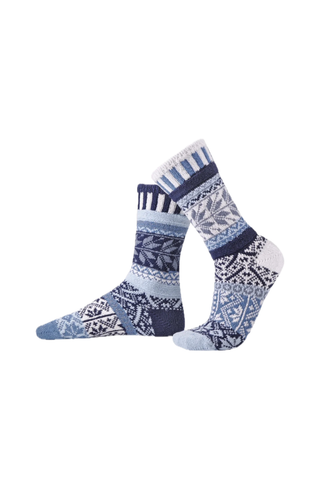 Solmate | Crew Socks - Snowdrop