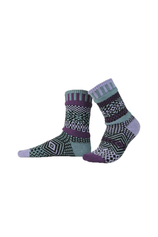 Solmate | Crew Socks - Wisteria