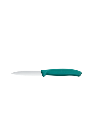 Victorinox - Swiss Classic Paring Knife 3" Wavy Edge Kale Green