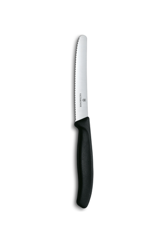 Victorinox - Swiss Classic Tomato & Table Knife 4" Black