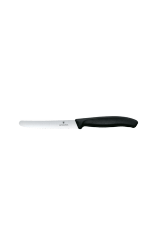 Victorinox - Swiss Classic Tomato & Table Knife 4" Black