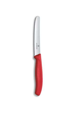 Victorinox - Swiss Classic Tomato & Table Knife 4" Chilli Red