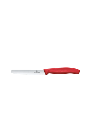 Victorinox - Swiss Classic Tomato & Table Knife 4" Chilli Red