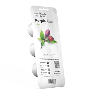 Click and Grow Refill 3-Pack - Purple Chili