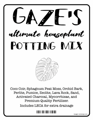 Gaze's Ultimate Houseplant Potting Mix 8L