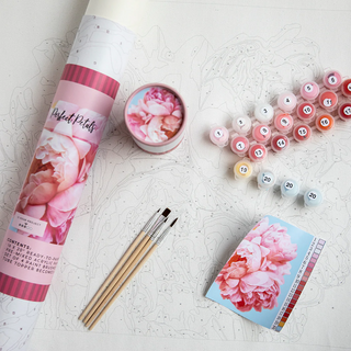 Perfect Petals - Paint-by-Numbers Kit